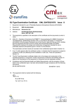 ATEX-Certificate-for-QZA-Accelerometer