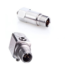 Sensonics PZS3 and PZS4 IEPE accelerometers for measuring absolute casing vibration