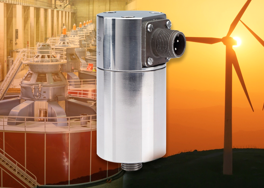 An electro dynamic sensor ideal for monitoring wind power turbines.