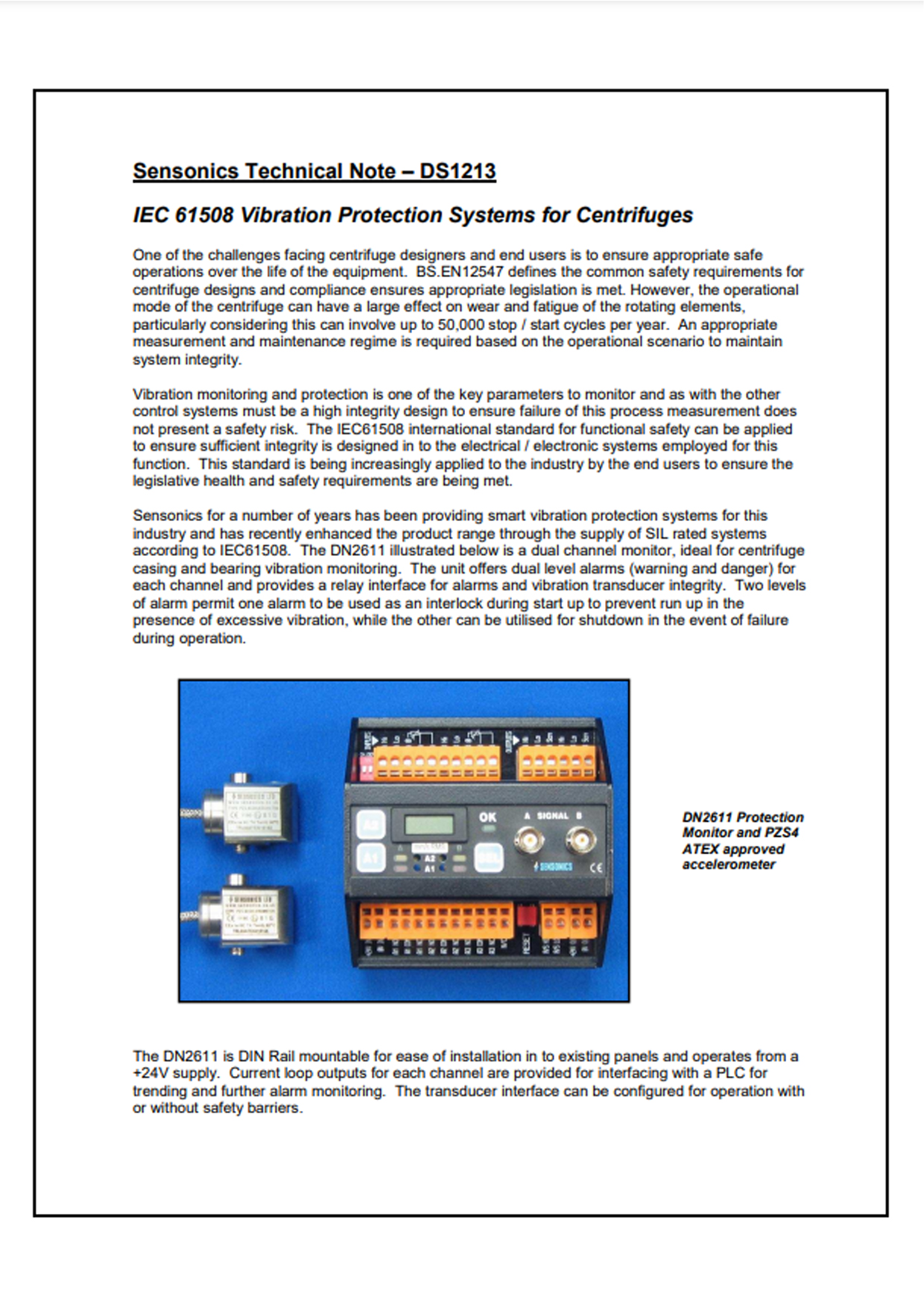 Technical Note - DS1213